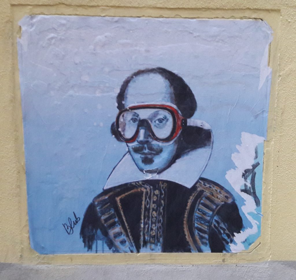 L’arte si mette la maschera… Da sub!