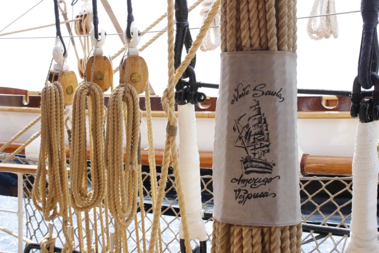 Sull’Amerigo Vespucci a Imperia